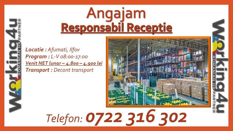 Responsabil receptie